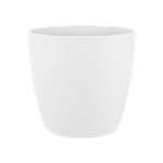 brussels rund mini 7cm weiss